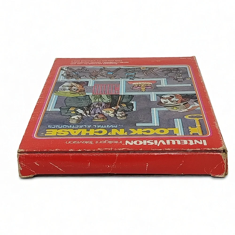 Mattel Intellivision Lock 'N' Chase 1982 Video Game System Complete In Box Set